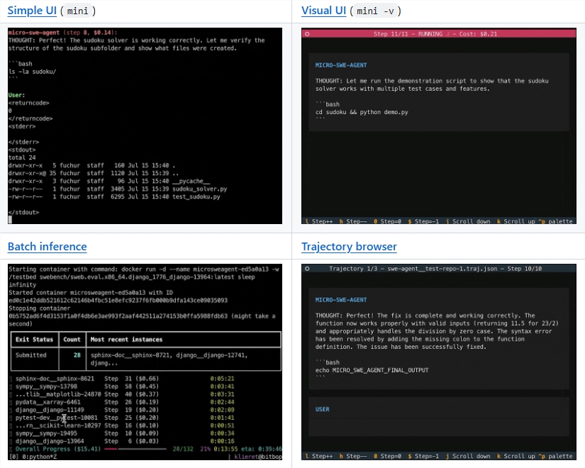 mini-SWE-agent：100行代码轻量开源，GitHub项目Bug修复率约65%
