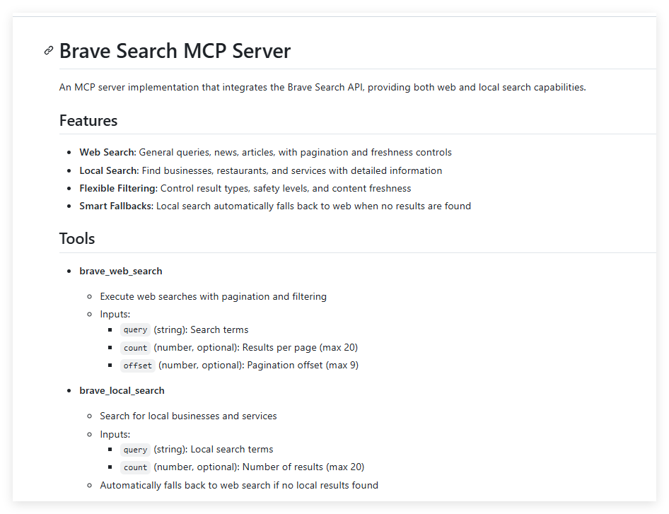Brave Search MCPサーバー：強力検索機能と設定手順の詳細紹介