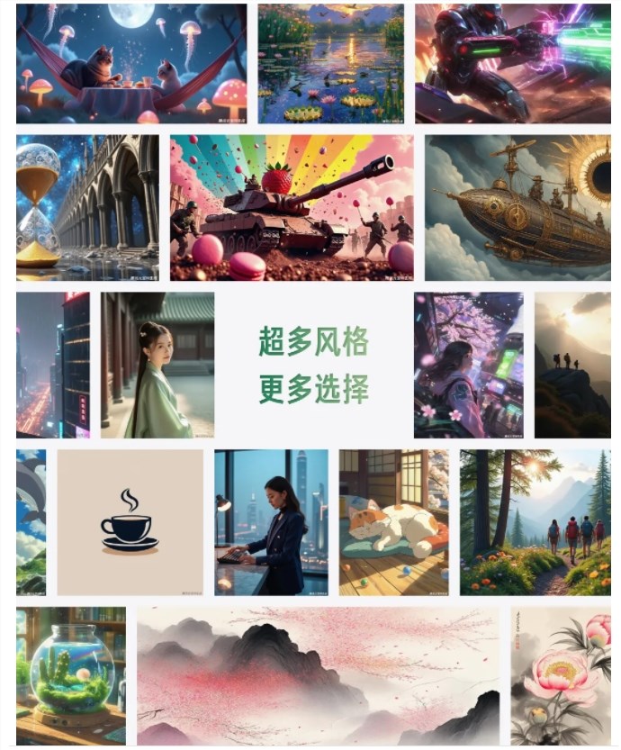 腾讯元宝文生图全面升级 支持混元DeepSeek模型 提升质量降低门槛