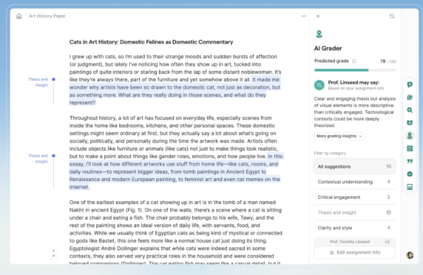 Grammarly推出針對學生與教育工作者的AI寫作助手系列工具
