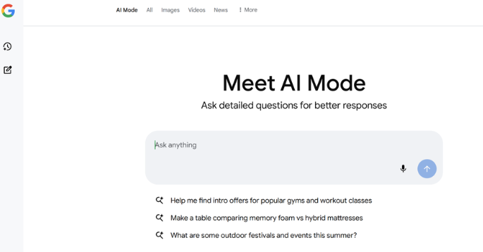 Google I/Oに向けGemini2.5 AI検索が検索ボックスを置き換え競合に挑戦
