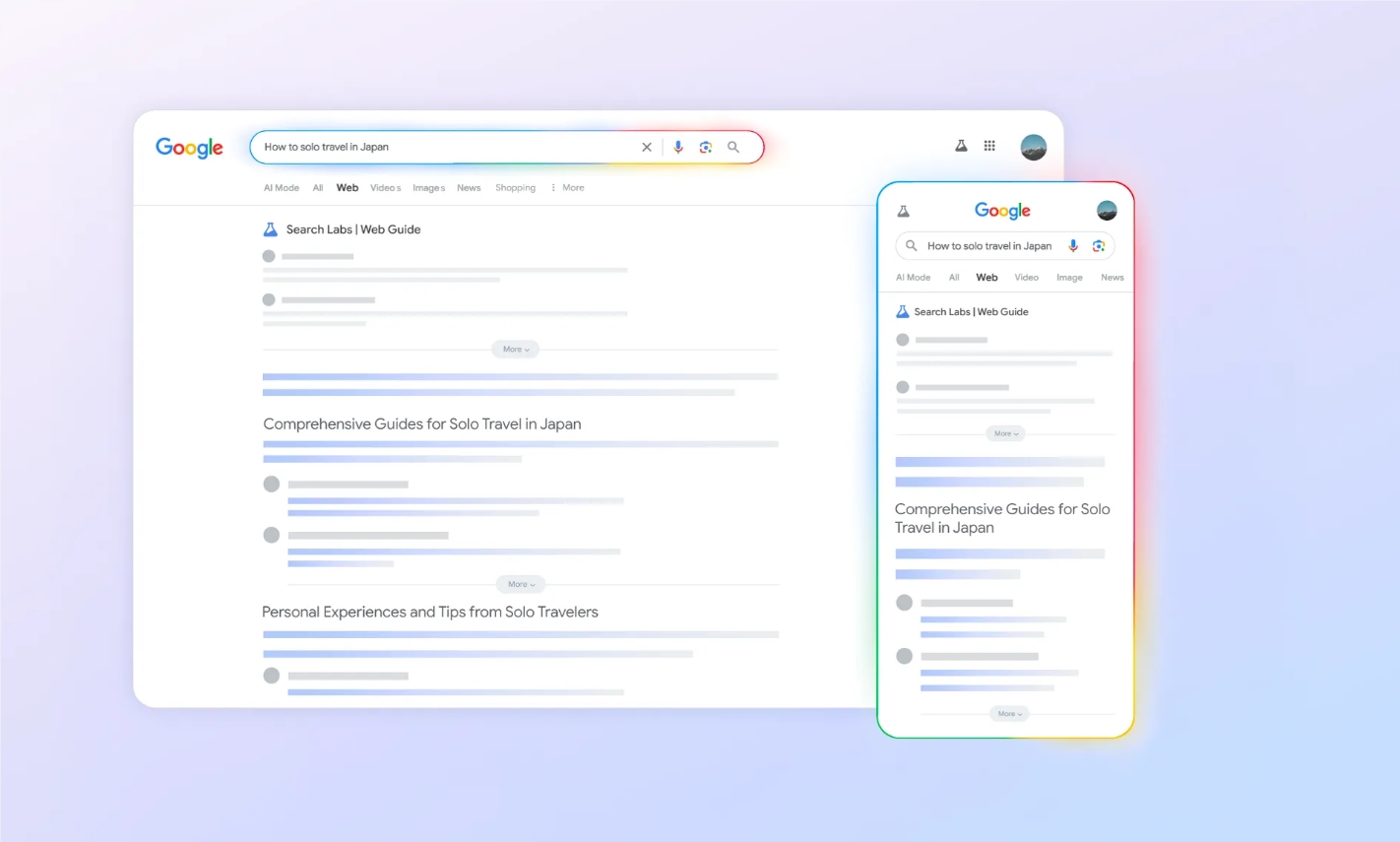 Google推出Web Guide新功能 基于Gemini AI优化搜索结果分类体验