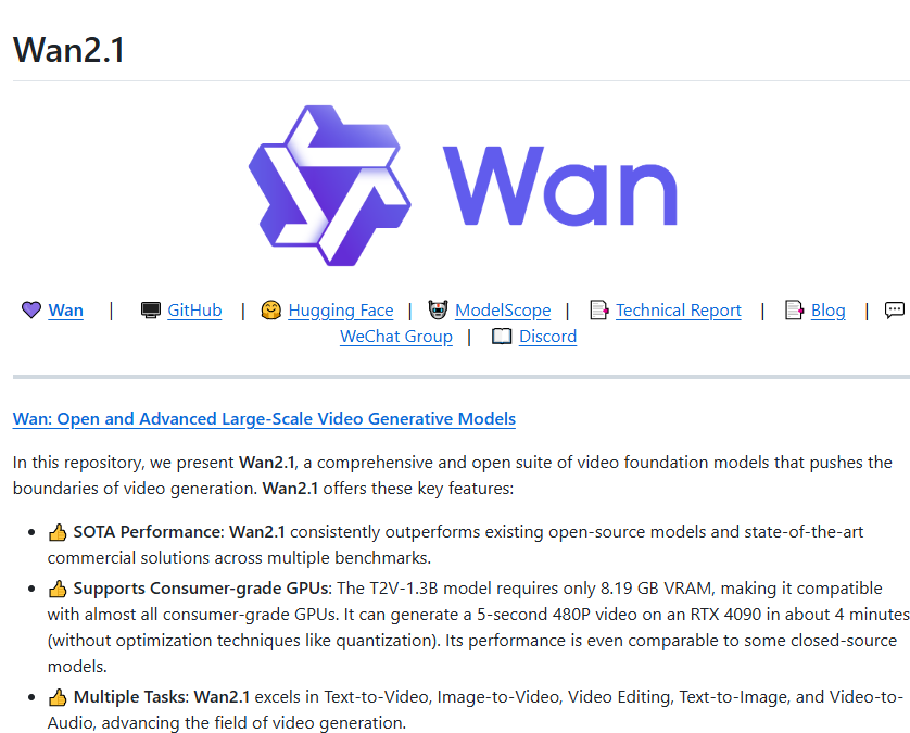 阿里巴巴开源Wan2.1-FLF2V-14B首尾帧控制5秒720p高清视频生成模型赋能多领域创作