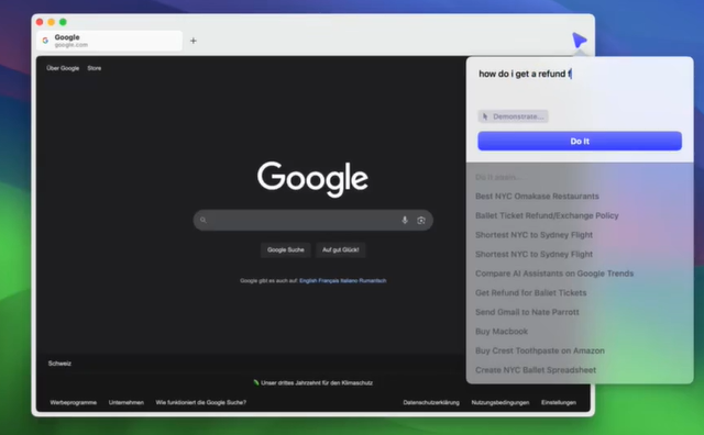 Dia浏览器Agent模式即将上线 分身鼠标独立操控智能高效浏览体验