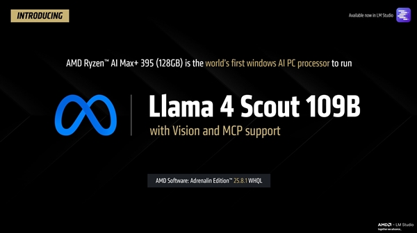 唯一本地跑 1280 億參數大模型！AMD銳龍AI Max+  395 重磅升級
