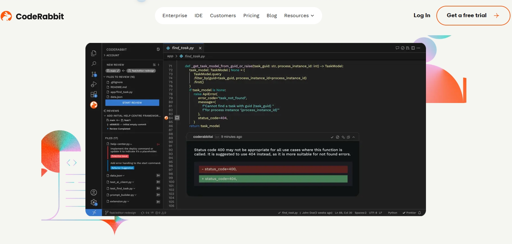 CodeRabbit AI代码审查工具免费集成主流IDE 提供实时上下文智能审查
