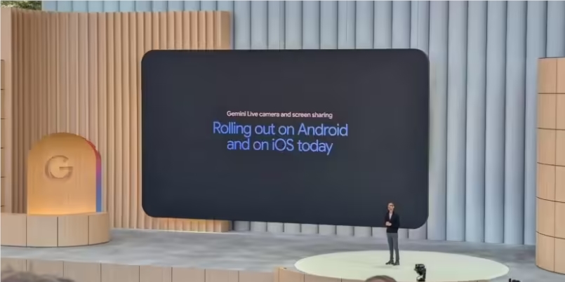 谷歌Gemini Live正式开放iOS安卓 用户可实时交互屏幕与摄像头内容