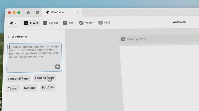 Framer 2025推出AI功能套件 降低建站成本复杂度引设计开发社区热捧