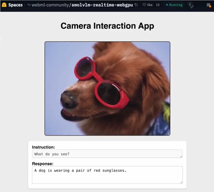 SmolVLM多模态模型利用WebGPU实现浏览器实时摄像头本地化推理突破