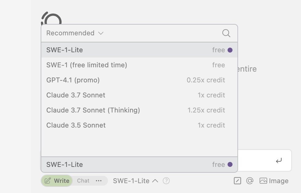 Windsurf推出SWE-1系列AI模型 聚焦全软件工程流程优化