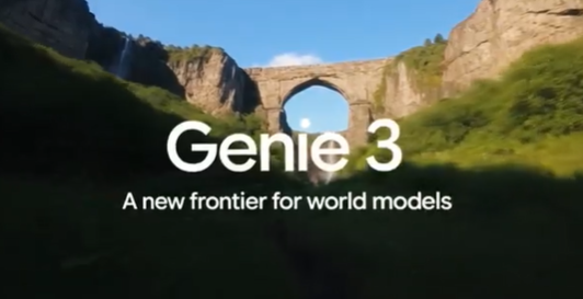 谷歌DeepMind Genie3：实时3D交互与物理模拟 开拓AI应用新前景