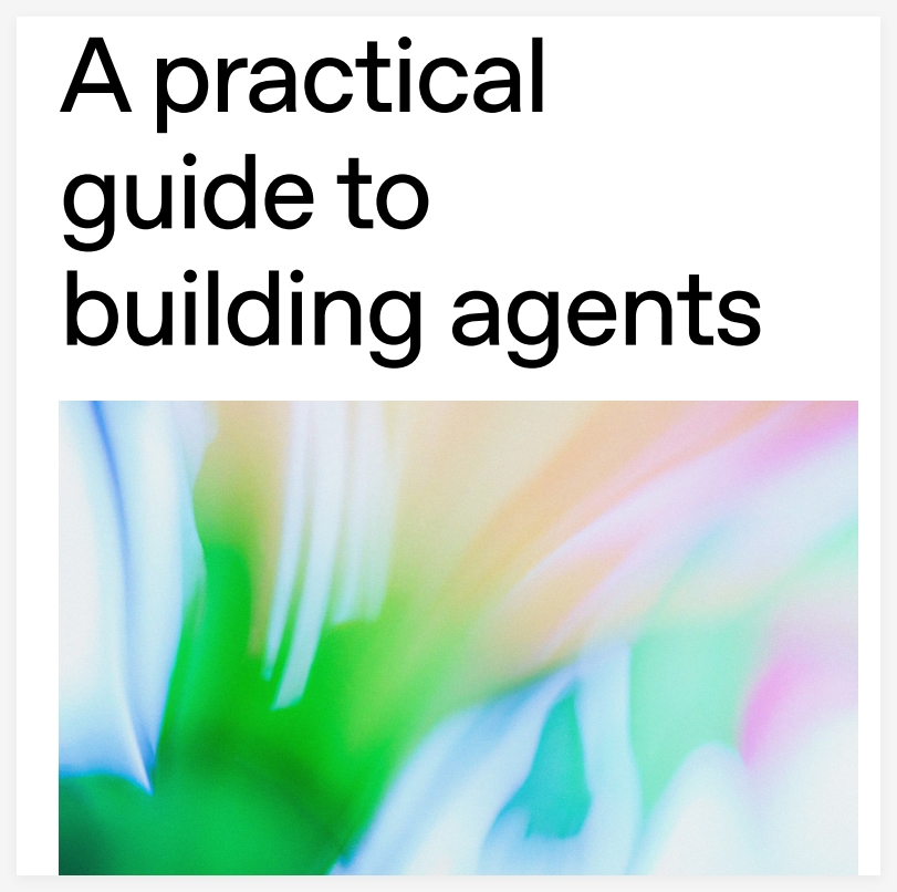 OpenAI《构建智能体实践指南》详解定义适用场景与安全护栏