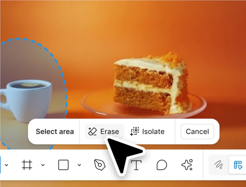 Figma发布全新AI图像编辑功能 套索删对象扩边无提示微调齐上线