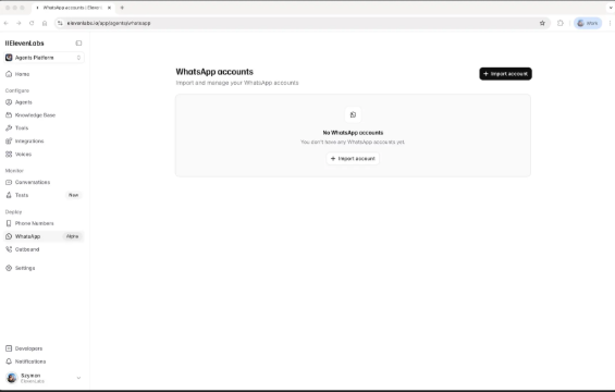 ElevenLabs里程碑更新：AI语音智能体深度集成WhatsApp 实现文字语音双模交互