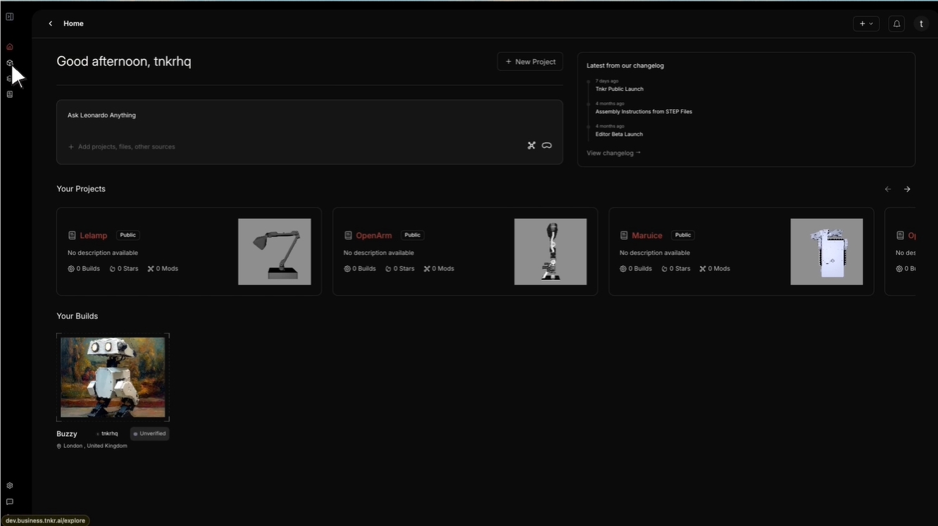 Tnkr（机器人GitHub）开源平台整合四大要素，加速机器人协作研发