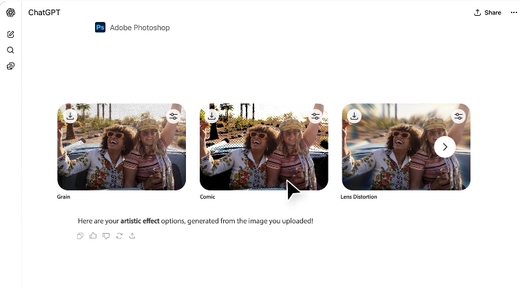 Adobe三款应用集成ChatGPT 文本指令即可轻松编辑图片与文档