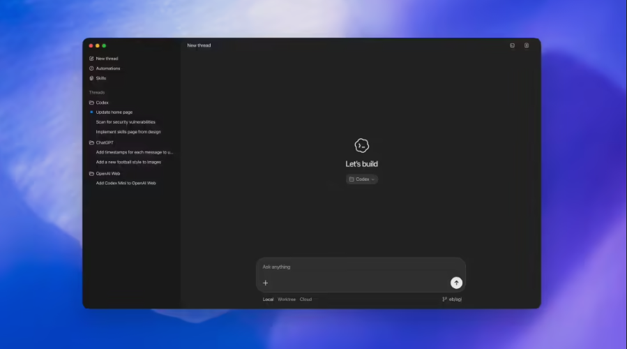 OpenAI推出macOS Codex应用 集成GPT-5.2模型助力开发者提升编码效率