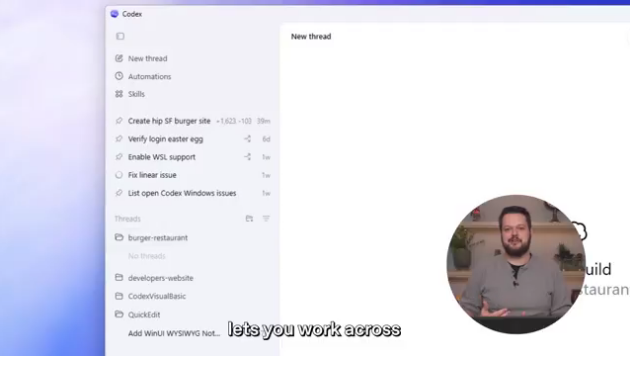 OpenAI推出Windows版Codex 多智能体异步运行引关注