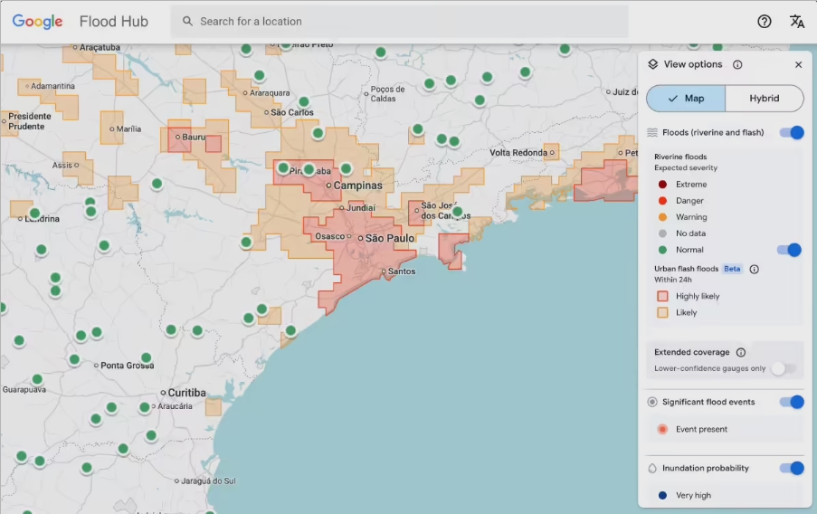 谷歌用Gemini从新闻提取洪水数据 预测山洪守护贫困地区安全