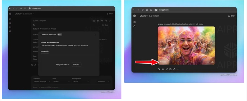 OpenAI推ChatGPT网页端深度更新 新增写作模板与多模态功能