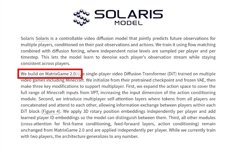 谢赛宁团队发布全球首个多人视频世界模型Solaris 基于Matrix-Game2.0
