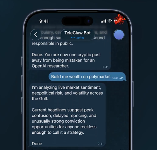 Telegram Bot API9.5开放流式传输，OpenClaw率先适配