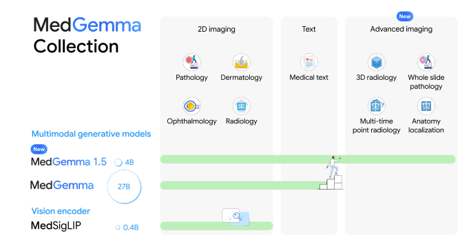 谷歌开源MedGemma1.5 突破2D局限处理高维医疗数据能力提升成绩亮眼效率极高