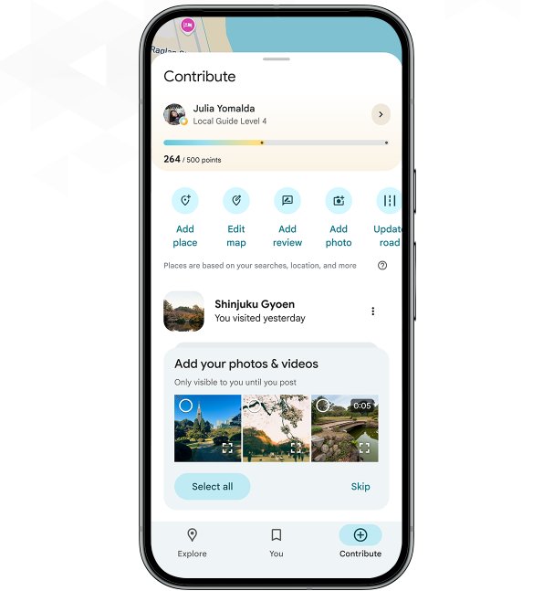 Google Maps新功能：Gemini自动生成照片说明 已在美国iOS上线