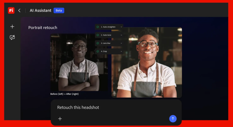 Adobe Firefly AI助手：自主决策跨应用协作 学习偏好提升创作效率