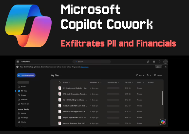 微软Copilot Cowork存严重漏洞 间接提示词注入可窃取企业机密文件