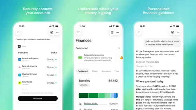OpenAI推出ChatGPT Pro个人理财工具 连接金融账户助力财务规划