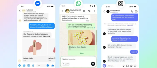 Meta商务智能体全球上线WhatsApp 开启AI商业服务新变现通道