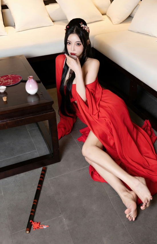 红绡拂影，玉人倚香，一念千年，心已归处