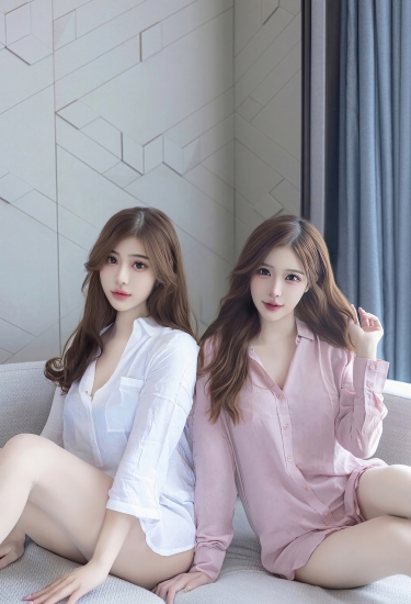 晨光吻过纱帘，粉白双生花在温柔里低语，是静谧时光赠予的、最柔软的诗行。