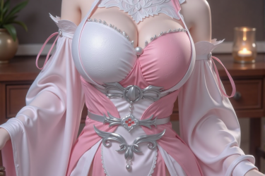 粉黛倾城，霓裳舞春风，一袭华裳醉流年