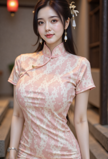 粉黛轻摇，旗袍如诗，美人如画，岁月静好