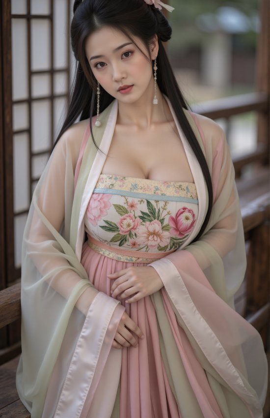 花影拂衣时，一瞥倾城春