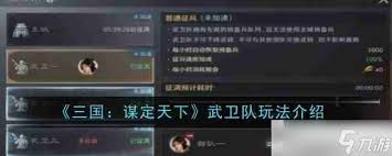 三国谋定天下武卫队：探秘组建、训练与实战操作之道