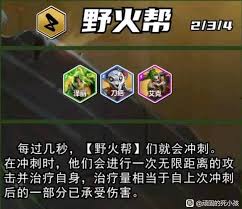 云顶之弈S13野火帮羁绊棋子都有哪些